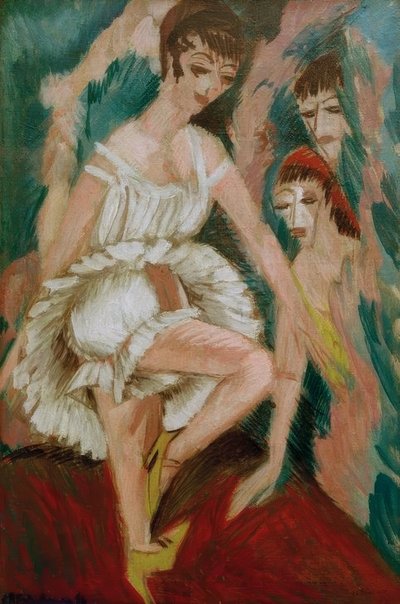 Dancer by Ernst Ludwig Kirchner